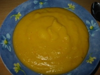 KÃ¼rbissuppe mit Rosmarin